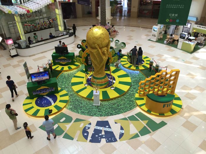 Celebración del Mundial de Fútbol en Suzhou