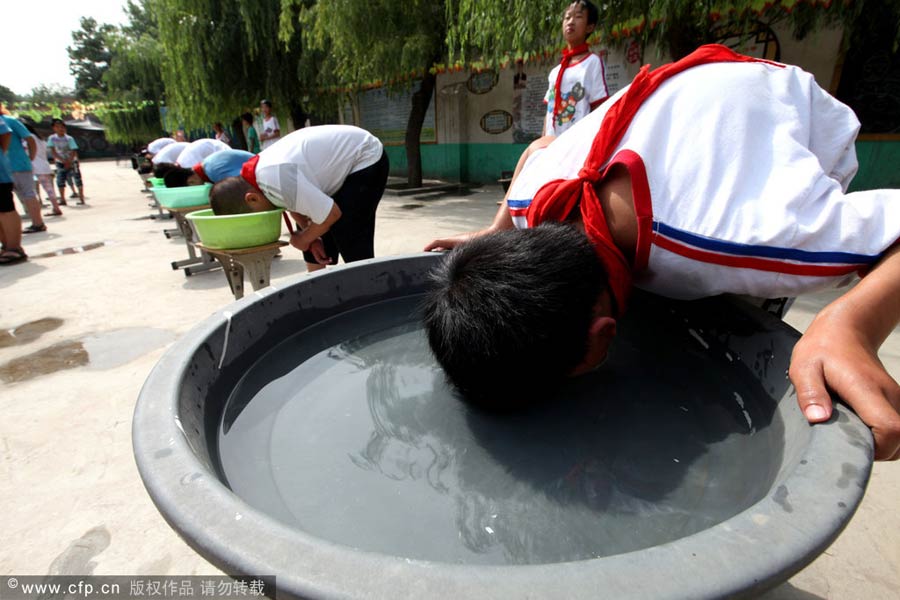 Seguridad en el agua ense?anza en Henan