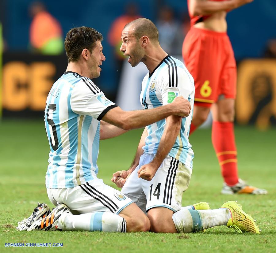 MUNDIAL 2014: Un gol de Higuaín coloca a Argentina en semifinales 