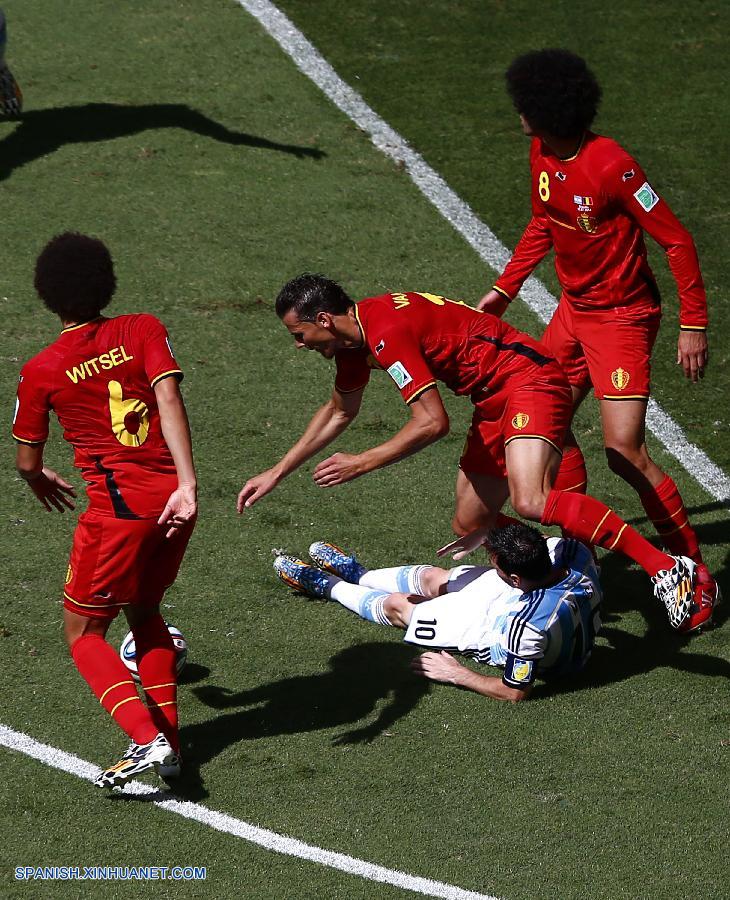 MUNDIAL 2014: Un gol de Higuaín coloca a Argentina en semifinales 