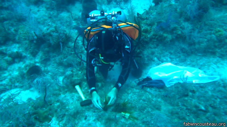 El nieto de Jacques Cousteau vive bajo el mar