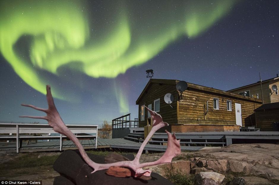 NASA publicó imágenes maravillosas de la aurora boreal de la Tierra