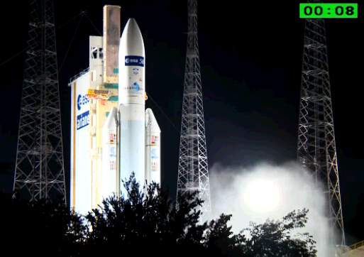 La ESA lanza su último carguero no tripulado hacia la Estación Espacial