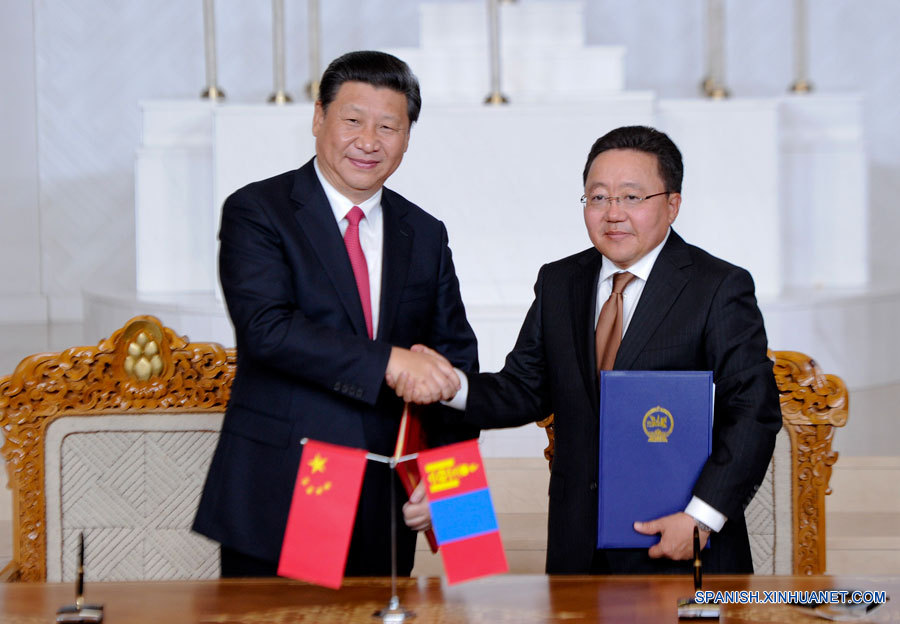 China y Mongolia elevan relaciones a asociación estratégica integral