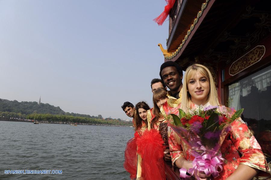 Zhejiang: Boda en grupo en Hangzhou