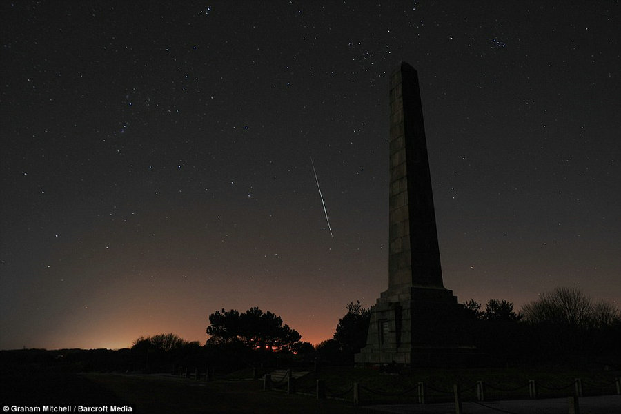 Las gemínidas brillaron el cielo de Breta?a