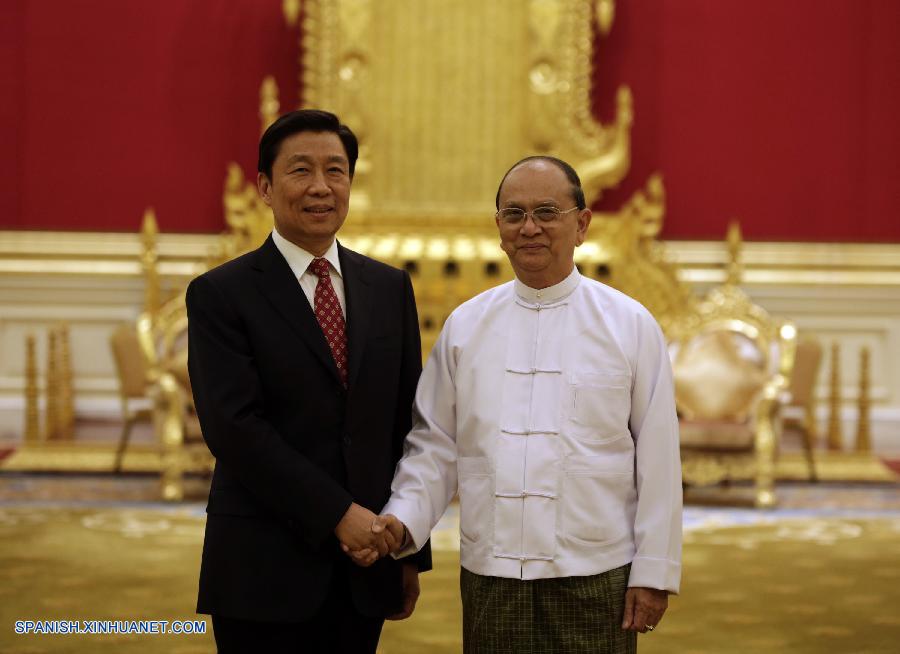 Presidente de Myanmar se reúne con vicepresidente chino en Naypyitaw