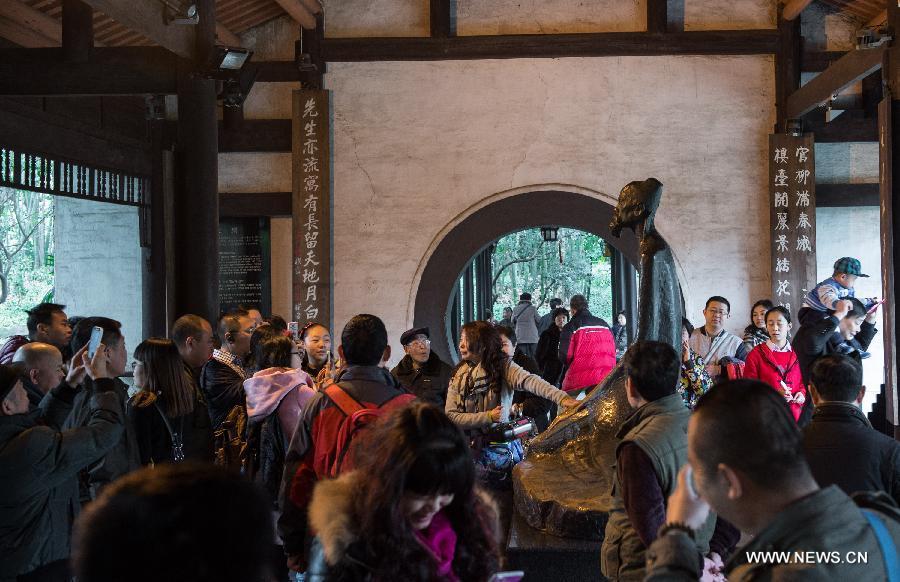 Ciudadanos de Chengdu celebran día de los seres humanos