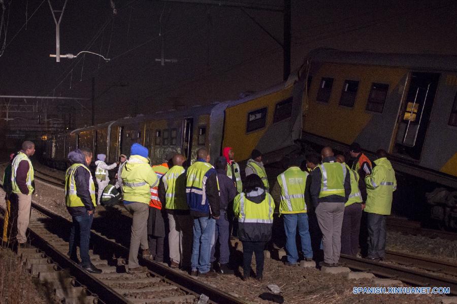 Choque de trenes en Johannesburgo deja más de 200 heridos