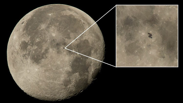 ?Qué se oculta en esta foto de la Luna?