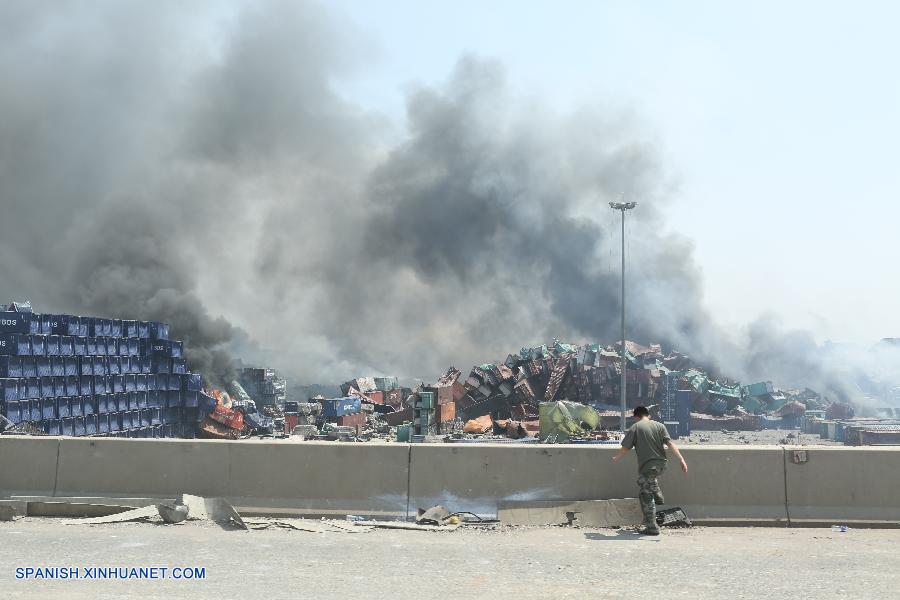 Explosiones en Tianjin de China dejan al menos 44 muertos