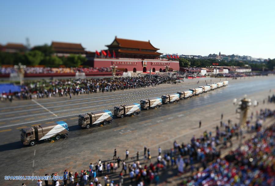 Comenzará el desfile militar del Día de la Victoria en Beijing