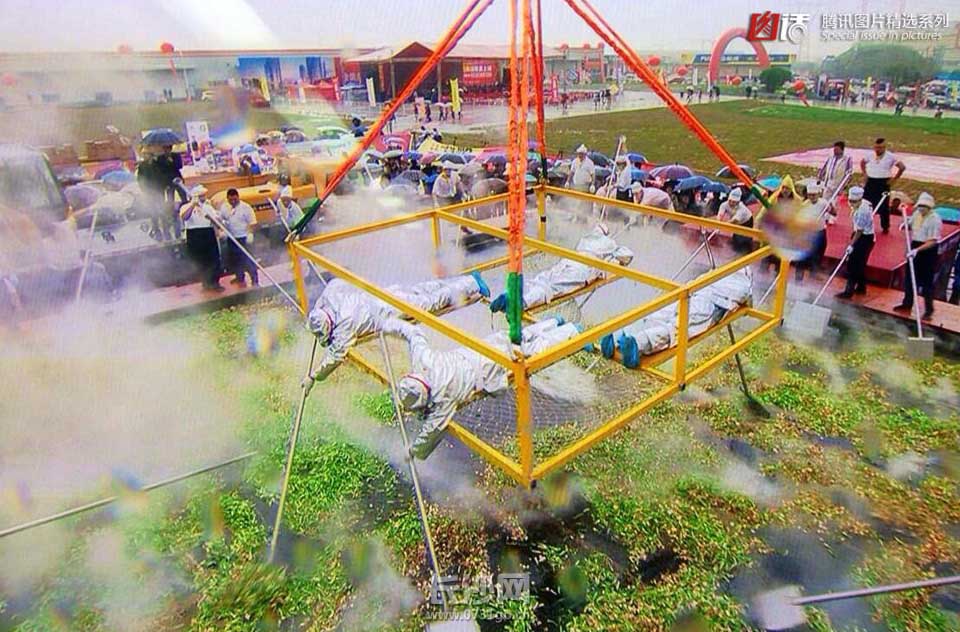 Comidas gigantescas en China