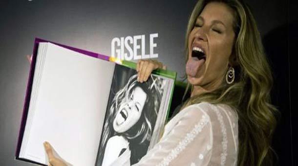 Gisele Bündchen presenta biografía fotográfica para repasar sus 20 a?os de carrera en las pasarelas