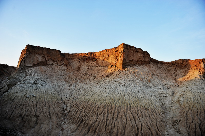 Maravilloso paisaje del bosque de la tierra en Datong