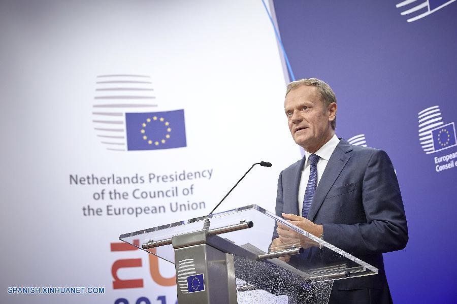 "Proceso de divorcio" Reino Unido-UE tomará a?os: Tusk