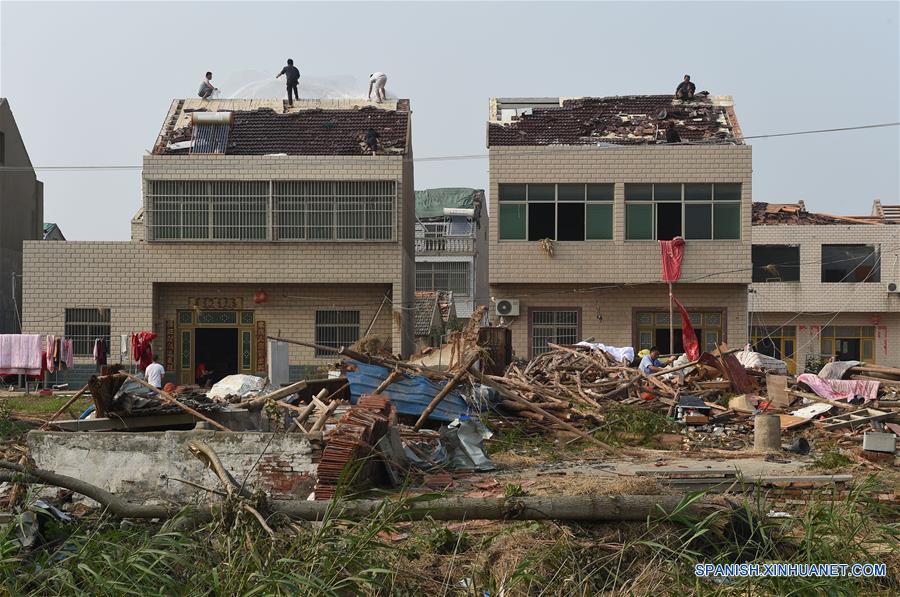 Gobierno central chino asigna fondos de alivio por tornado en Jiangsu