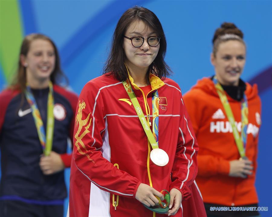 Río 2016-Enfoque de China: Nadadora china Fu Yuanhui es símbolo de una nueva generación