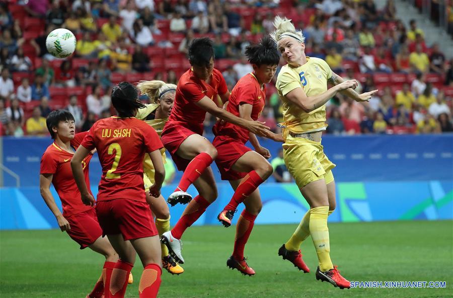 Río 2016: "Rosas de acero" de China aspiran a superar los cuartos de final en fútbol femenil