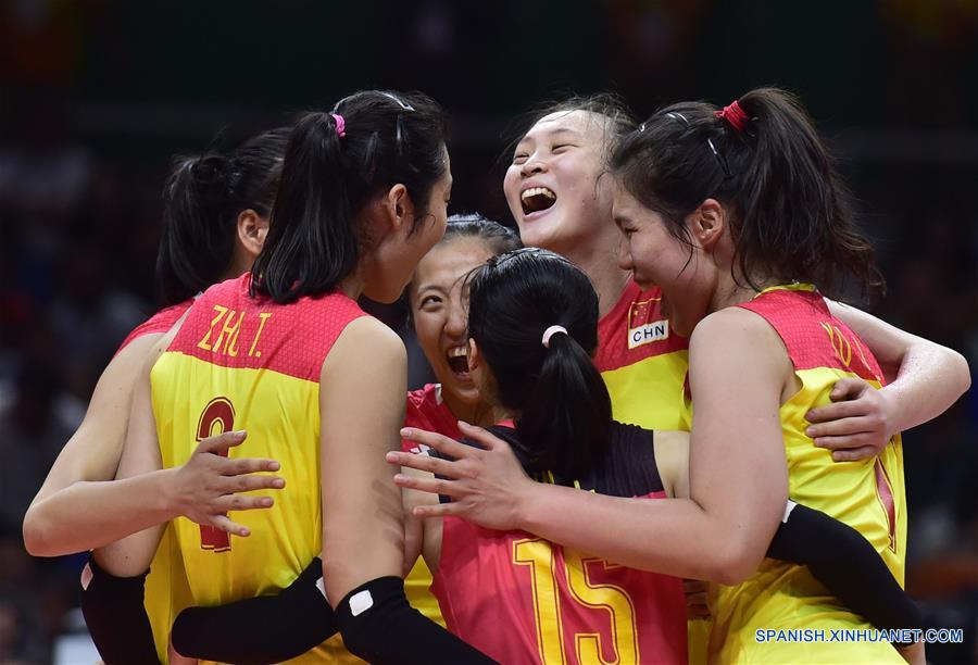 Río 2016: China se corona en voleibol femenino