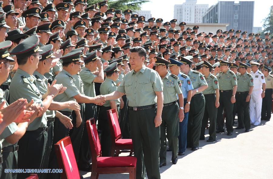 Xi pide construir una fuerza de apoyo estratégico fuerte y moderna