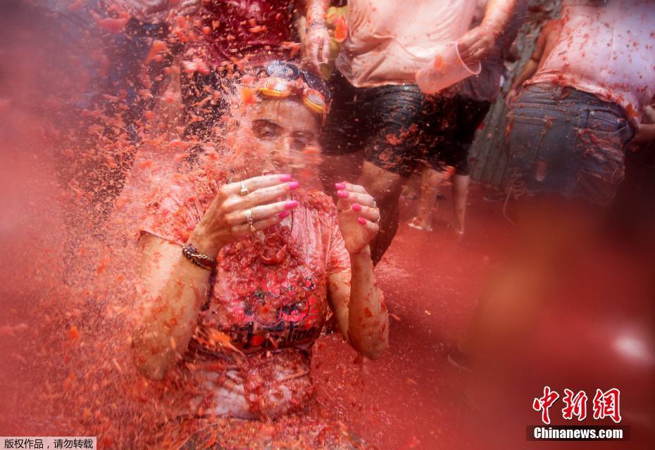 La Tomatina en Bu?ol, Espa?a