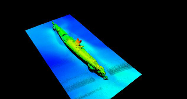 Descubren posible submarino alemán hundido hace 100 a?os "por un monstruo marino"