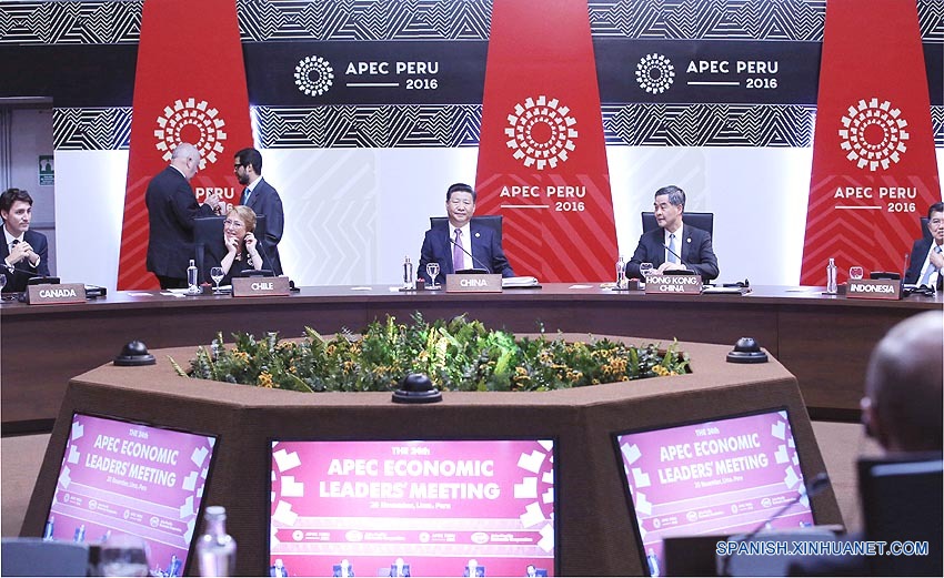 Discurso inaugural de presidente chino en cumbre empresarial de APEC es muy elogiado