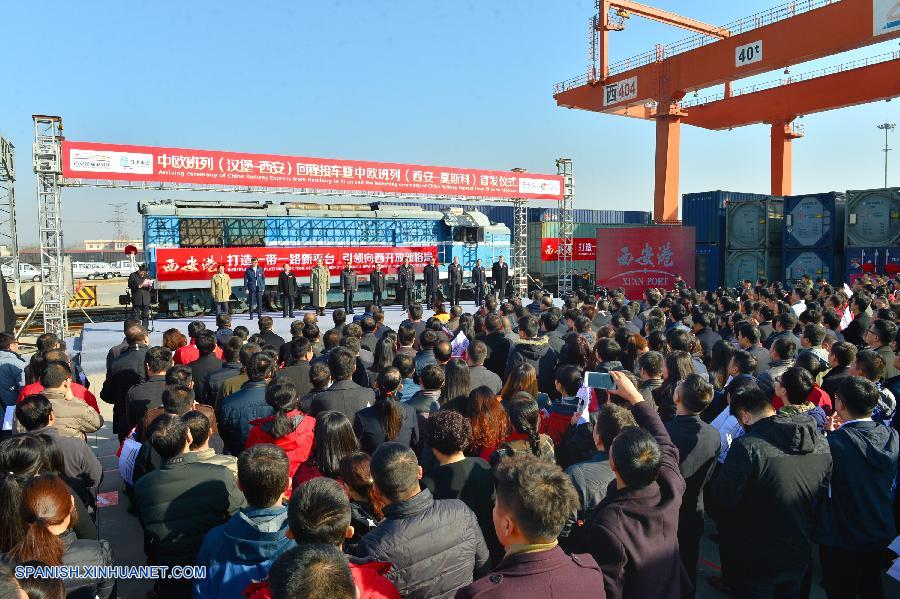 Xi'an inicia servicio de tren de mercancías a Moscú