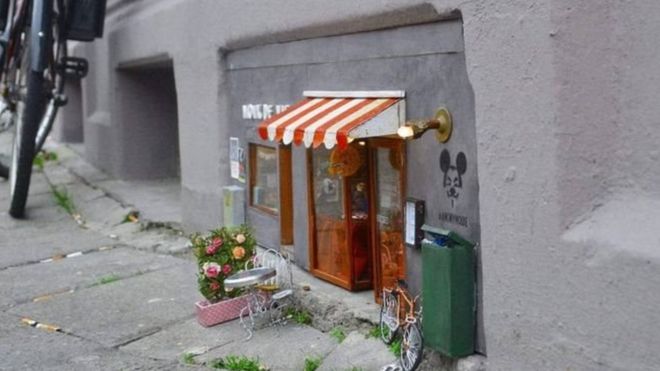 Suecia estrena un barrio miniatura para ratones