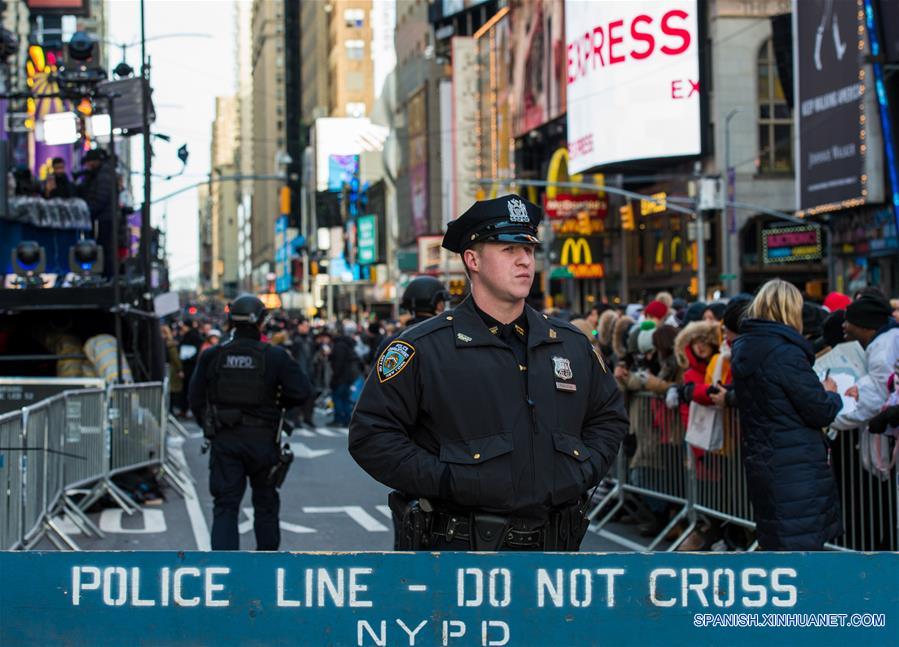 Las medidas de seguridad se intensificaron para la tradicional y popular celebracion del A?o Nuevo en Times Square