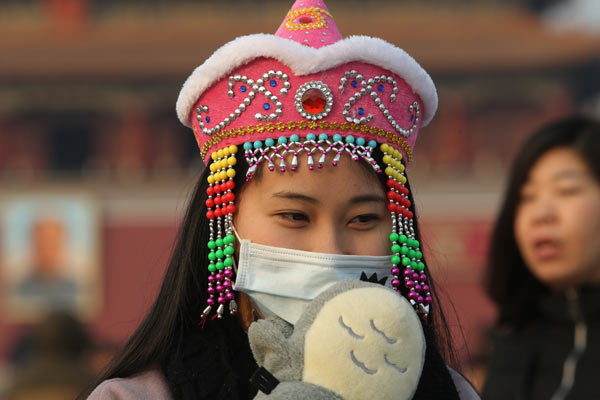 Las máscaras Shigematsu contra la contaminación 
atmosférica causan furor en China