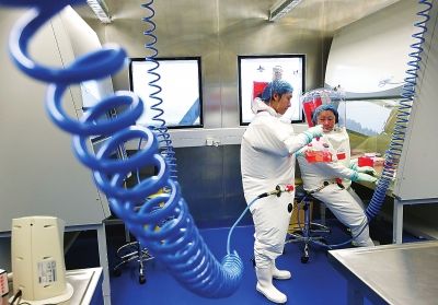 China construye un laboratorio de virus de clase mundial 
con tecnología avanzada de Francia 