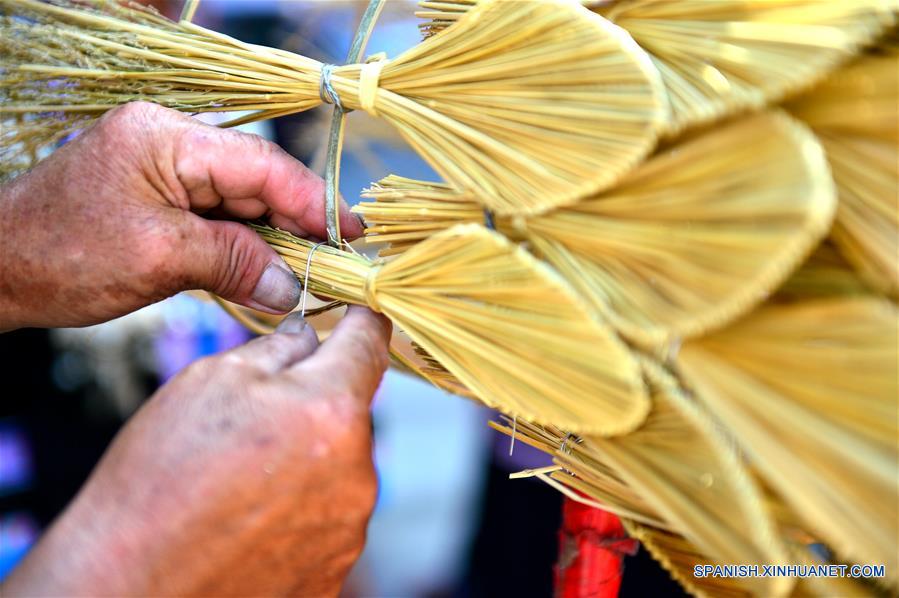 Exhibición de patrimonio cultural en Longsheng, Guangxi