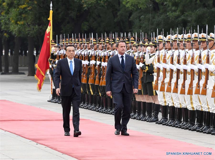 China y Luxemburgo firman acuerdos sobre finanzas y aviación