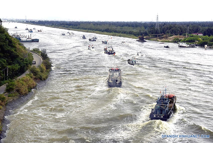 Provincia suroriental china se prepara para tifón Talim