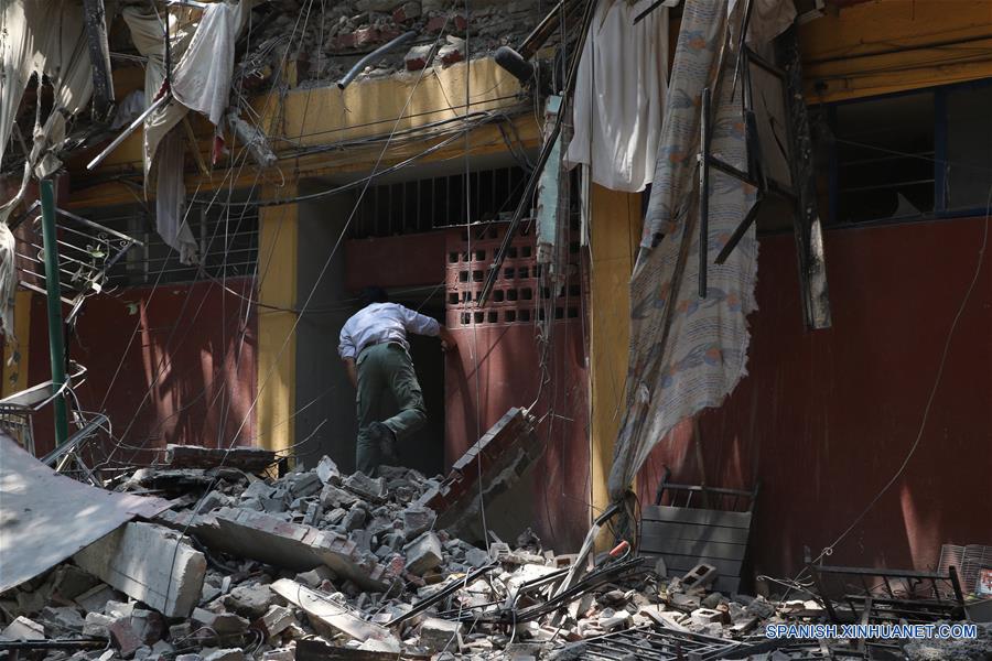 Suman 108 los muertos por terremoto en México