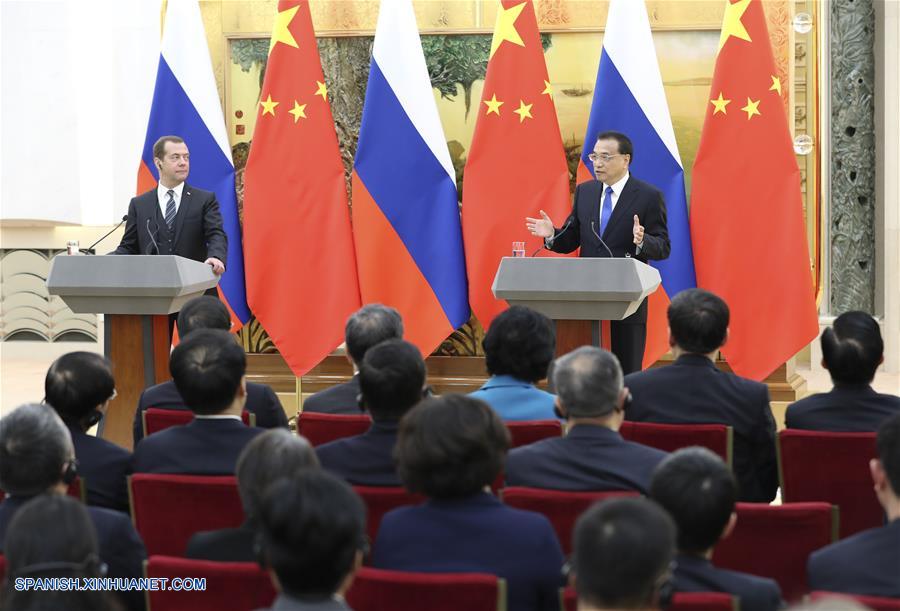 China y Rusia acuerdan impulsar cooperación