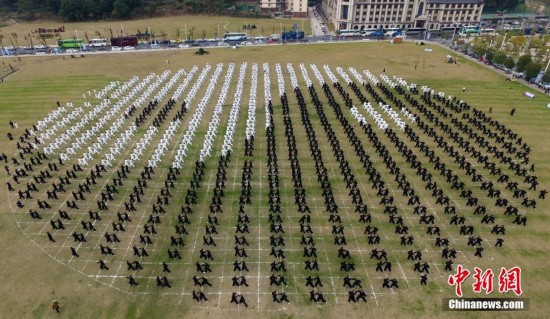 Masiva participación en el primer Festival de Tai Chi de Nanchang