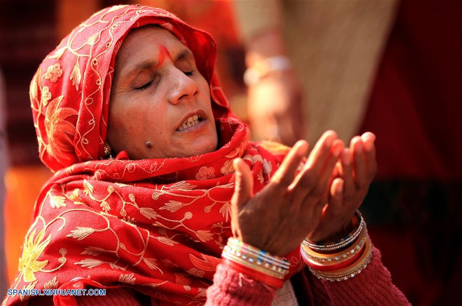 Oración de hinduismo en el día del A?o Nuevo