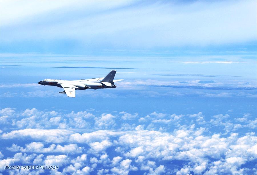 Fuerza Aérea china lleva a cabo patrullajes en islas