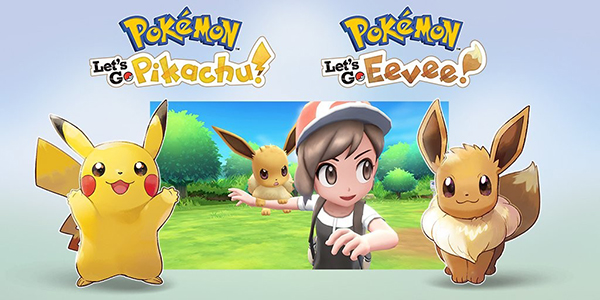 Anunciado oficialmente Pokémon Let’s GO Pikachu y Let’s GO Eevee para Nintendo Switch