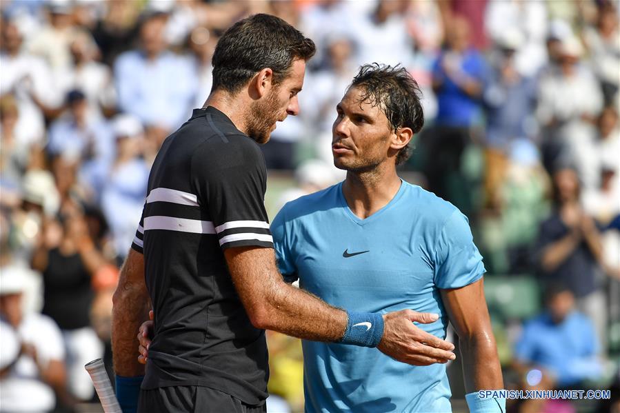 Nadal avanza a final de Roland Garros tras vencer a Del Potro