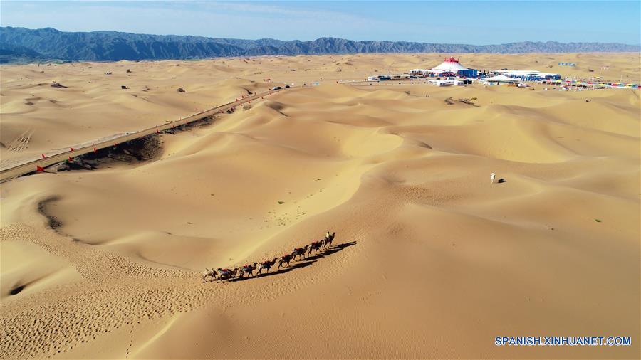 Paisaje de la región autónoma Hui de Ningxia