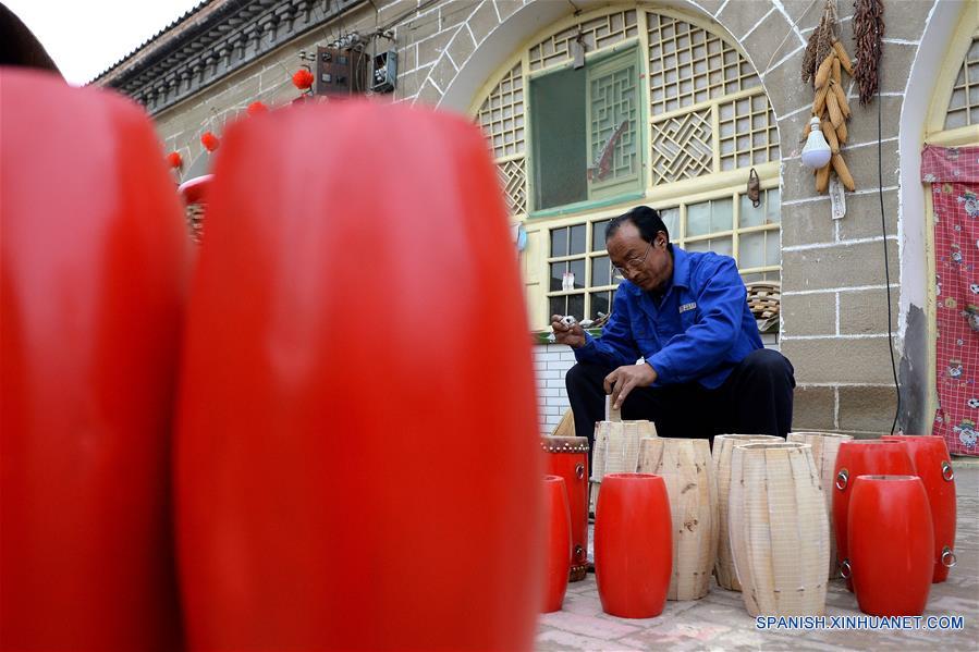 Wang Yongjun, fabricante de tambores de cintura Ansai