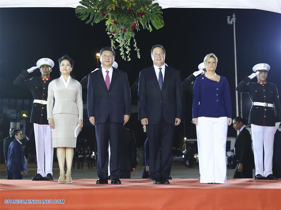 Presidente chino llega a Panamá para visita de Estado