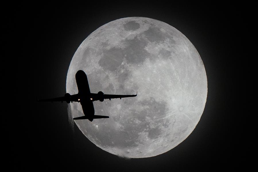 Eclipse total de Luna en Nueva York, Estados Unidos