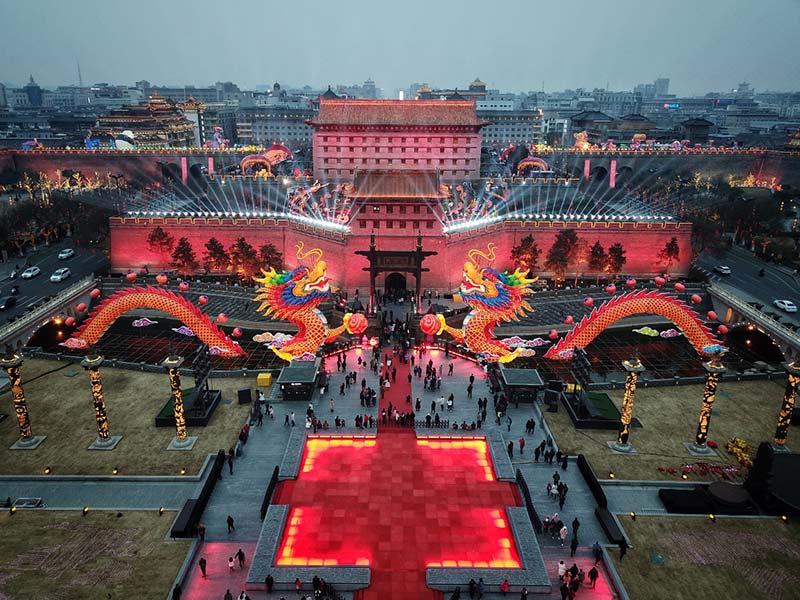 Muralla de la antigua ciudad de Xi'an. Fuente: Diario del Pueblo