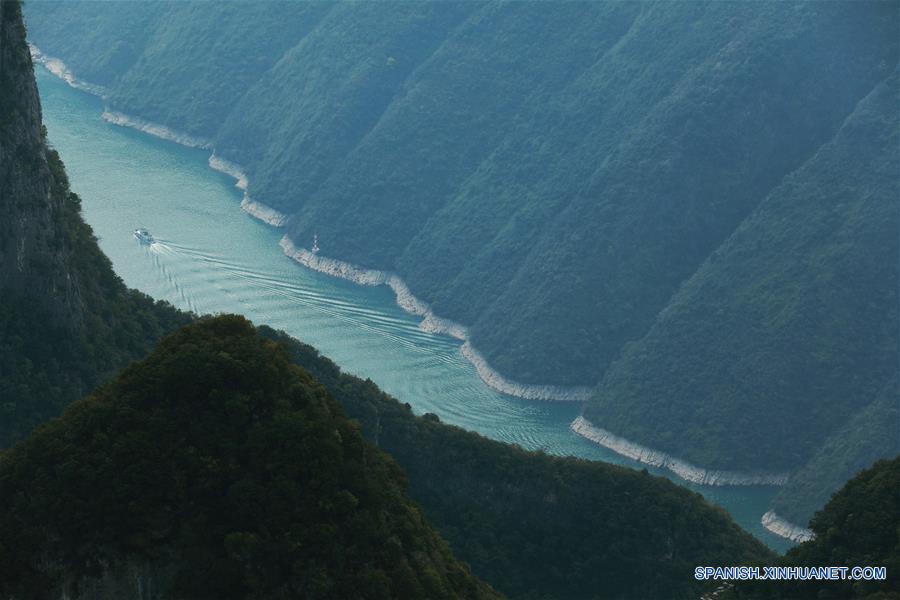 Garganta Wuxia en Chongqing