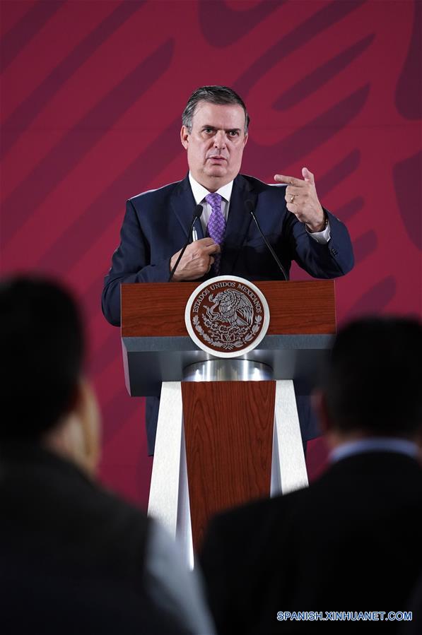 Gobierno de México buscará apoyo internacional en tema migratorio: canciller